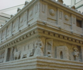Sand Sculpture of the Arc de Triumphe Sand Sculpture of the Arc de Triumphe